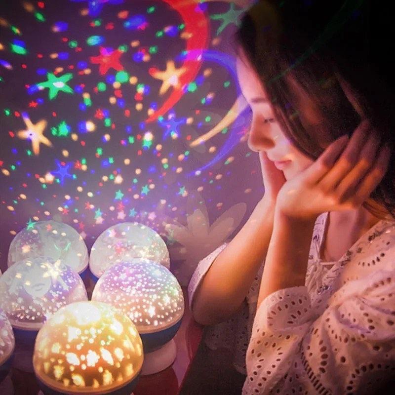 Rotating Night Projector Light