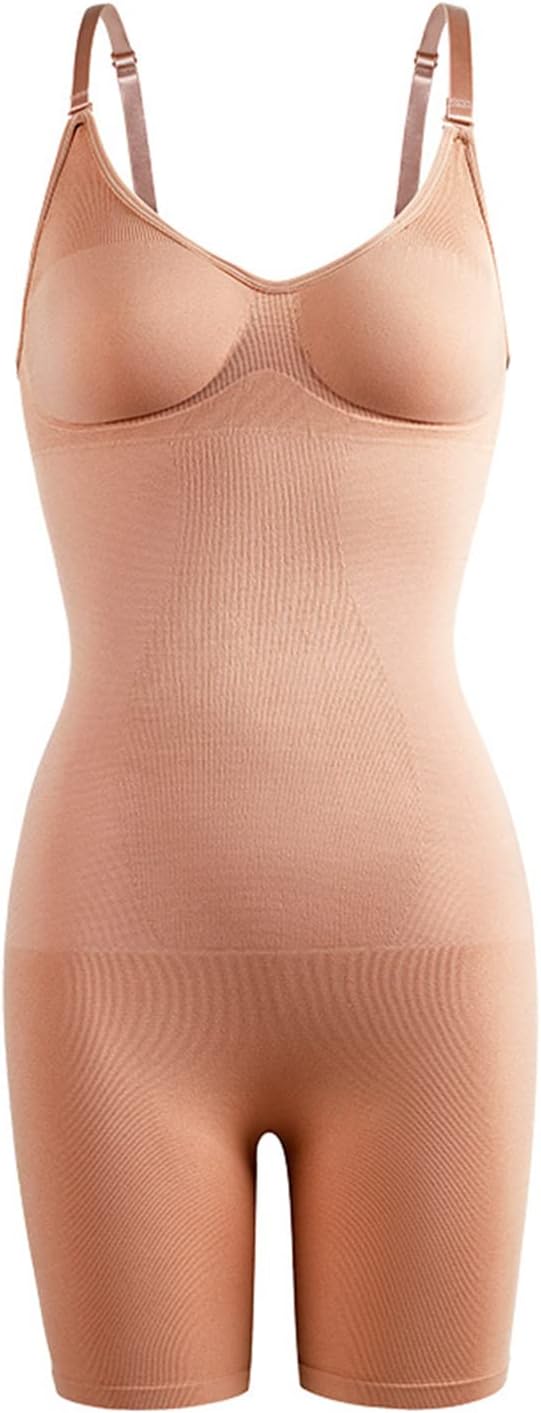 Women's Body Shaper with Built-In Bra - All-in-One Shapewear for Support & Comfort