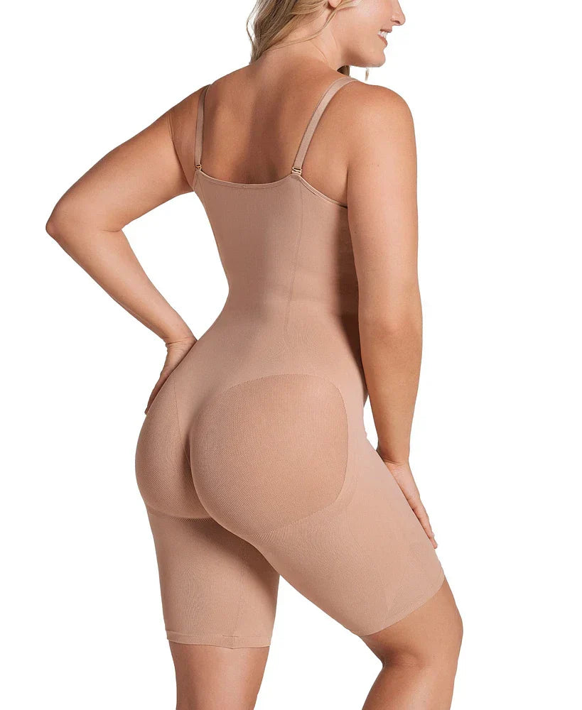 Women's Body Shaper with Built-In Bra - All-in-One Shapewear for Support & Comfort