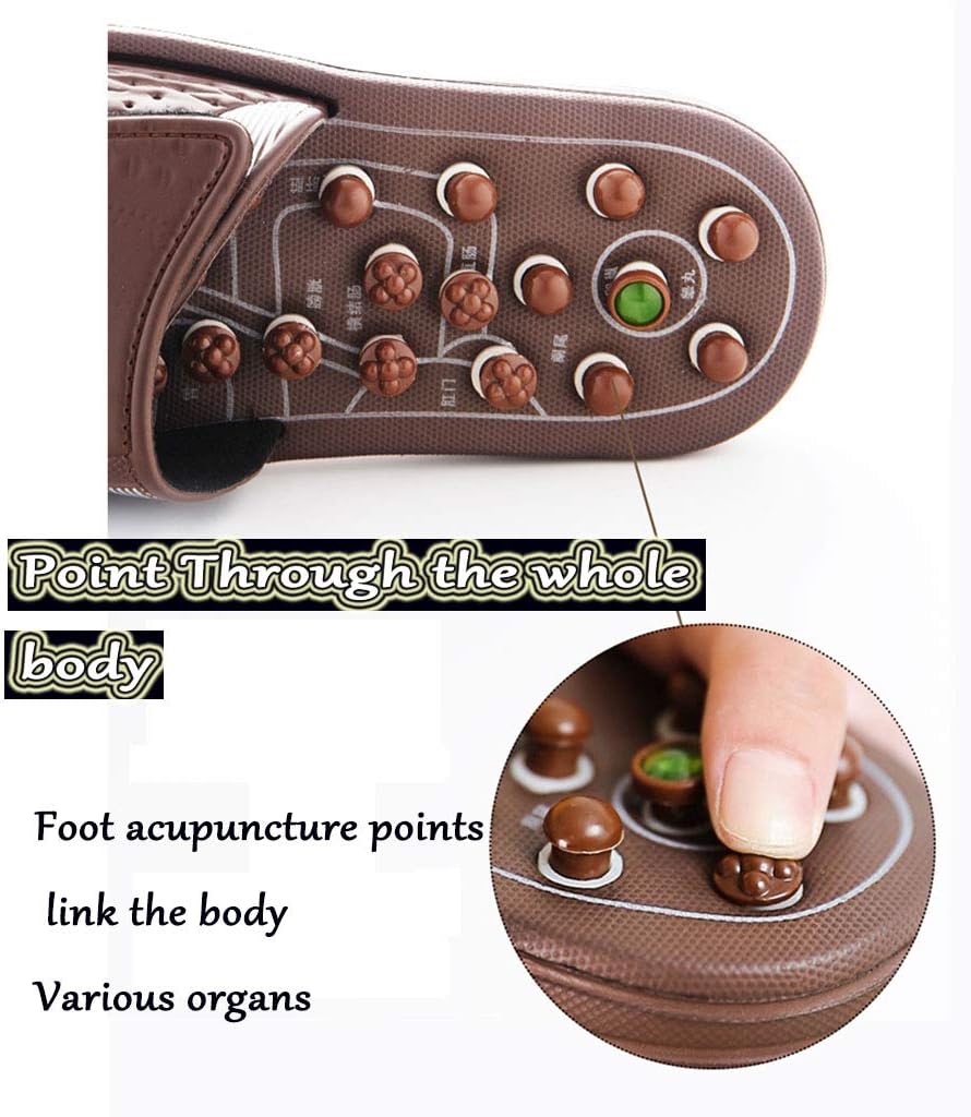 Therapeutic Reflexology Massage Slippers – Pressure Relief & Shiatsu Foot Therapy