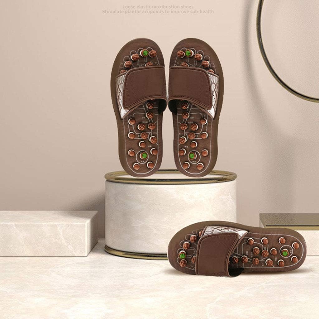 Therapeutic Reflexology Massage Slippers – Pressure Relief & Shiatsu Foot Therapy