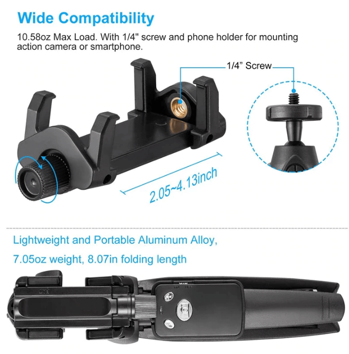 Wireless Selfie Stick &amp; Tripod