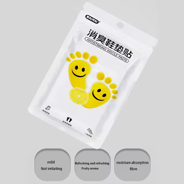 Sports Shoes Deodorant Paste - 10pcs, Lemon Fresh Foot Odor Solution