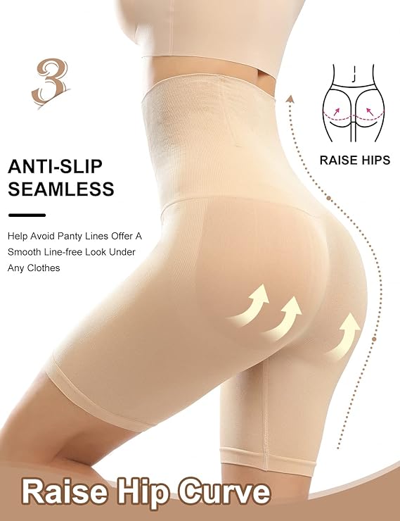 Women's Seamless Butt Lifter Waist Trainer & Tummy Control High Waist Thigh Shaper