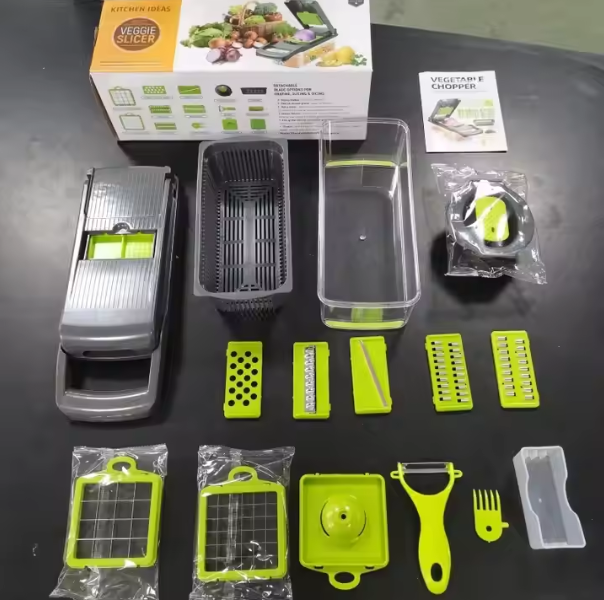 14-in-1 Multifunctional Kitchen Chopper & Slicer Set