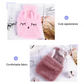 Cute Plush Hot Water Bottle - Menstrual & Period Pain Relief, Hand Warmer