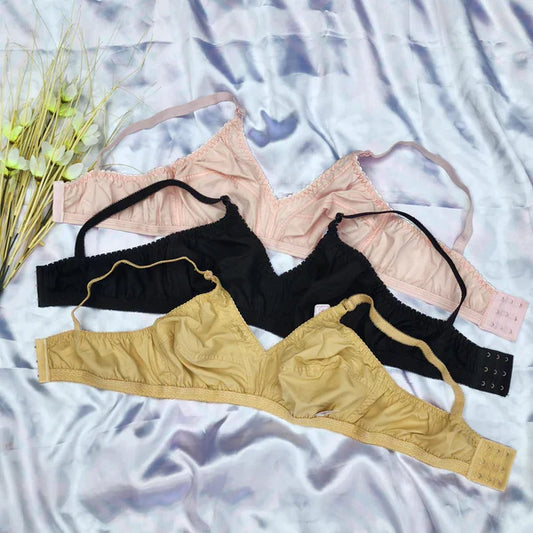 Soft Classic Cotton Non-Padded Bra - Comfortable Everyday Support