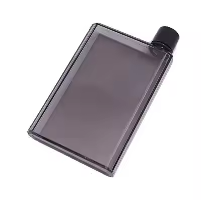 BPA-Free Flat Water Bottle – Portable & Clear Paper Cup Kettle