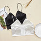 Satin Tube Crop Bra - Seamless Camisole for Summer Fashion & Comfort