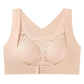 Seamless Push-Up Bra for Women – No Steel Ring, Backless Design, Chest Correction with Two-in-One Front Buckle